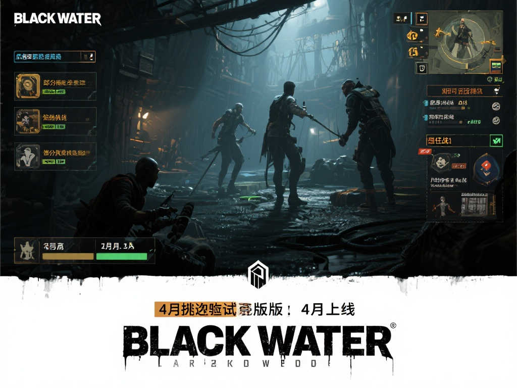恐怖合作游戏《黑水》1-4人联手挑战,四月末抢先体验开启 恐怖合作游戏《黑水》1-4人联手挑战,四月末抢先体验开启