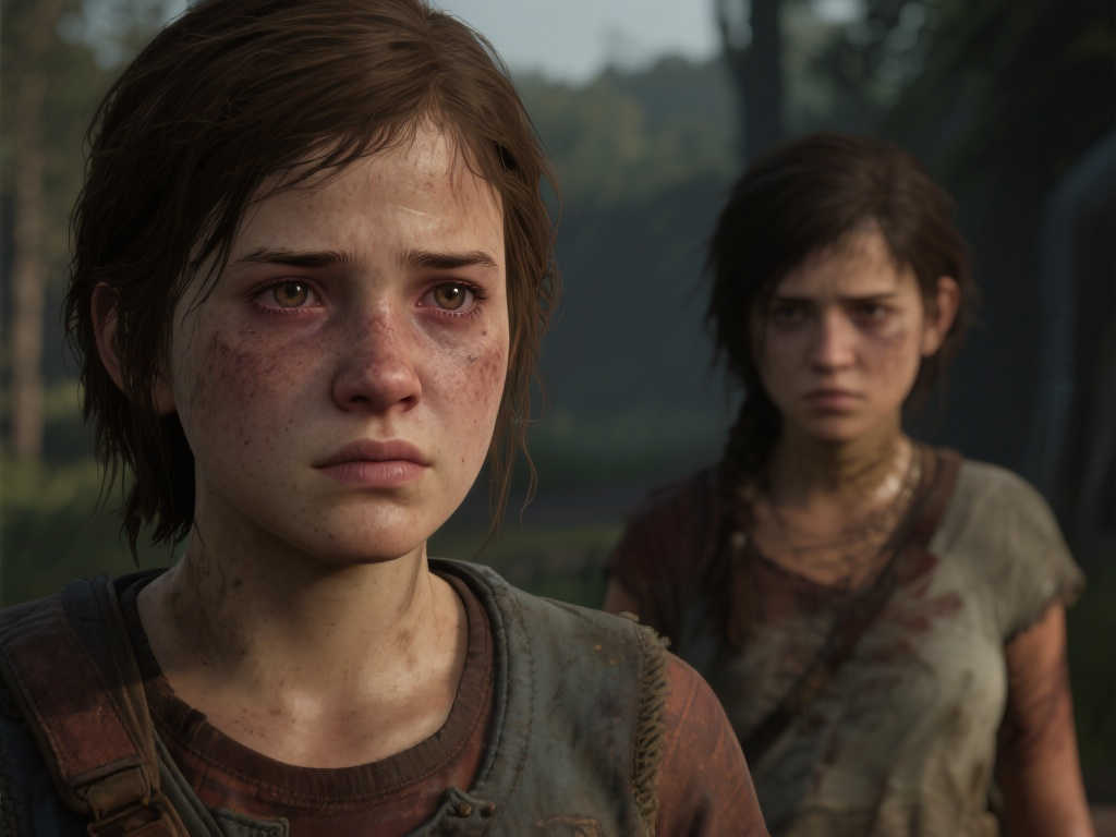 《最后生还者2》艾莉造型引争议，艾比惊艳照片成亮点