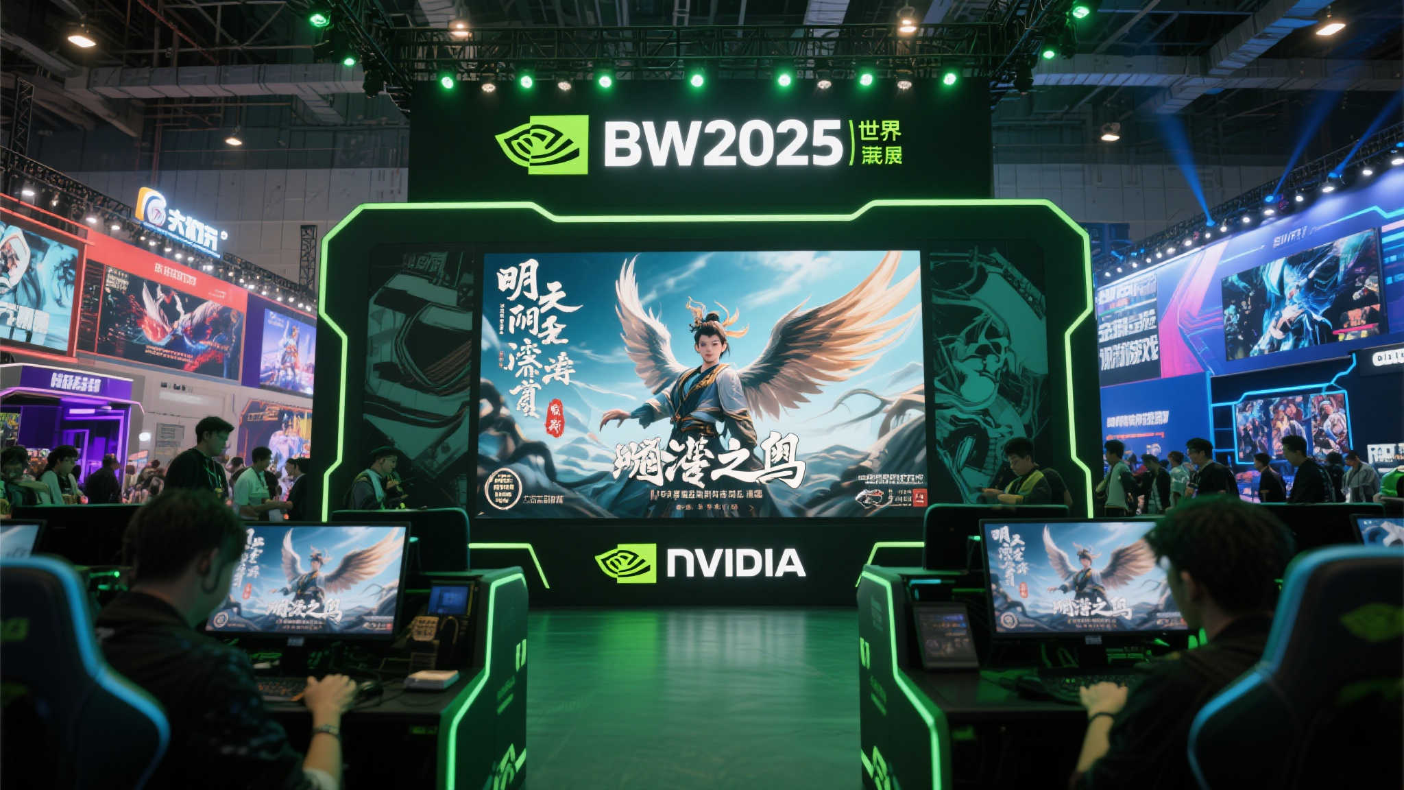 英伟达确认亮相BW2025:《明末:渊虚之羽》等游戏将提供现场试玩 英伟达确认亮相BW2025:《明末:渊虚之羽》等游戏将提供现场试玩