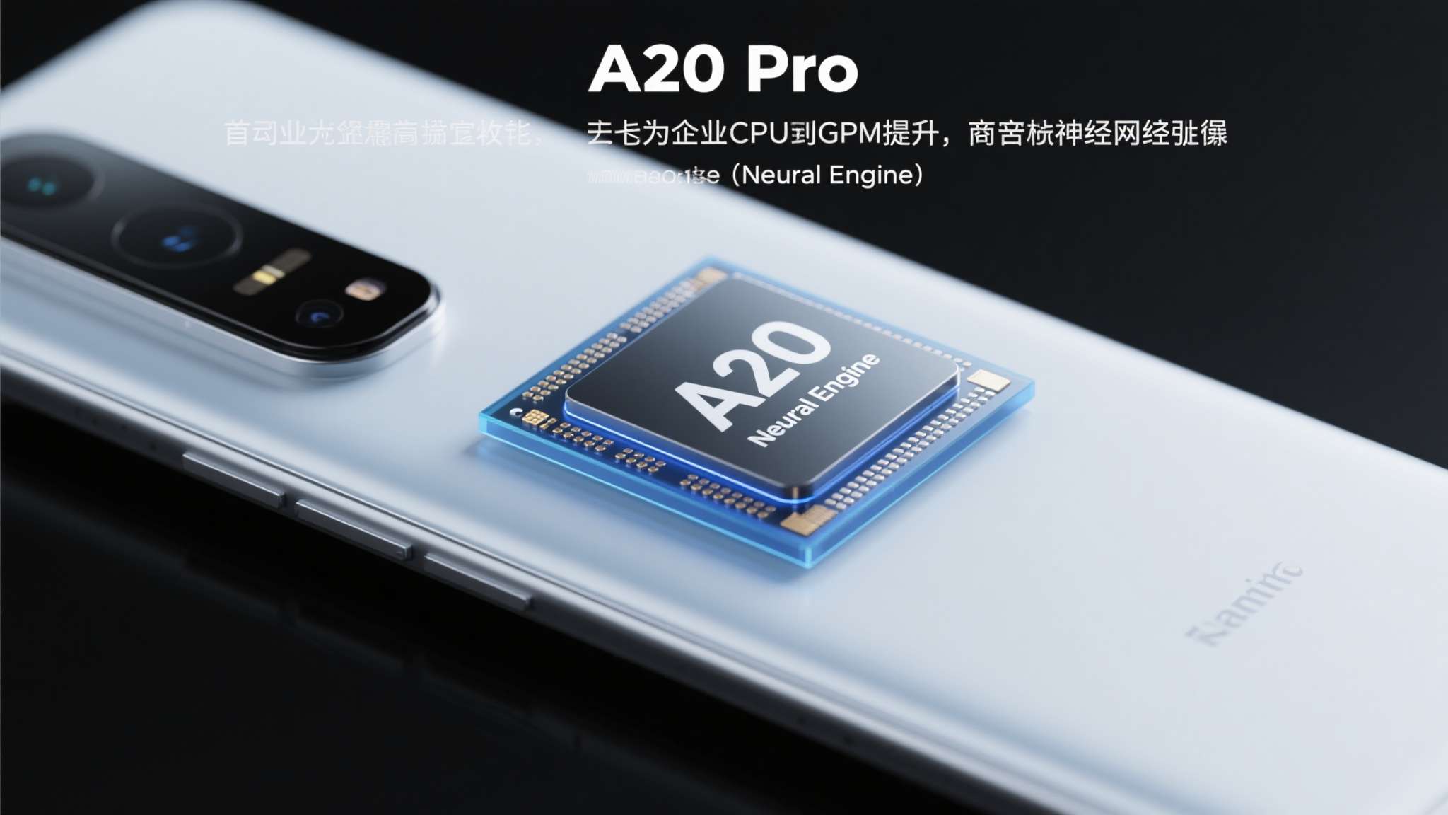 A20 Pro最令业界振奋的，并非单纯的CPU或GPU提升，而是其神经网络引擎（